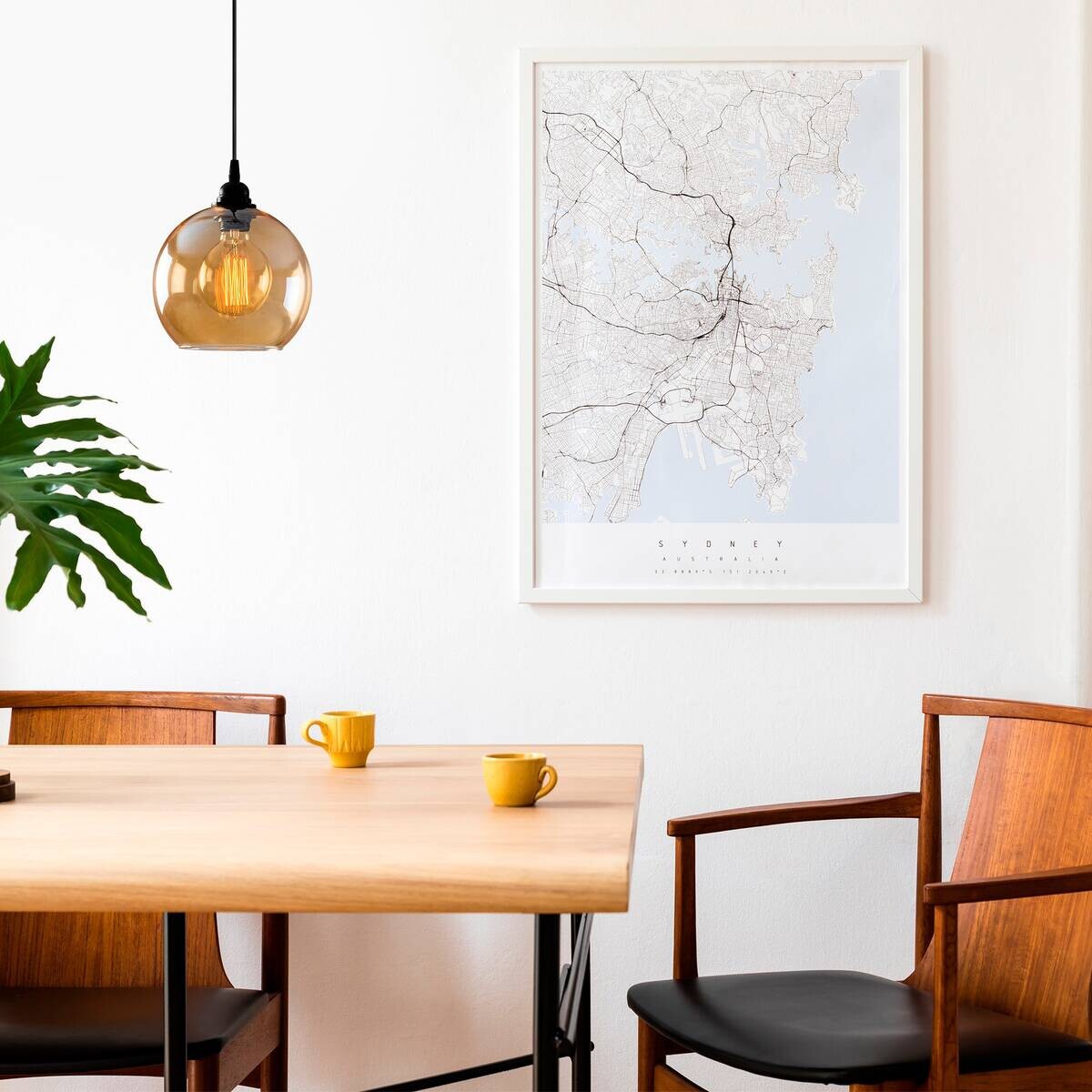 Opviq Pendelleuchte gold schwarz Glas B/H/T/L/D: ca. 20x116x20x20x20 cm E27 1 Brennstellen