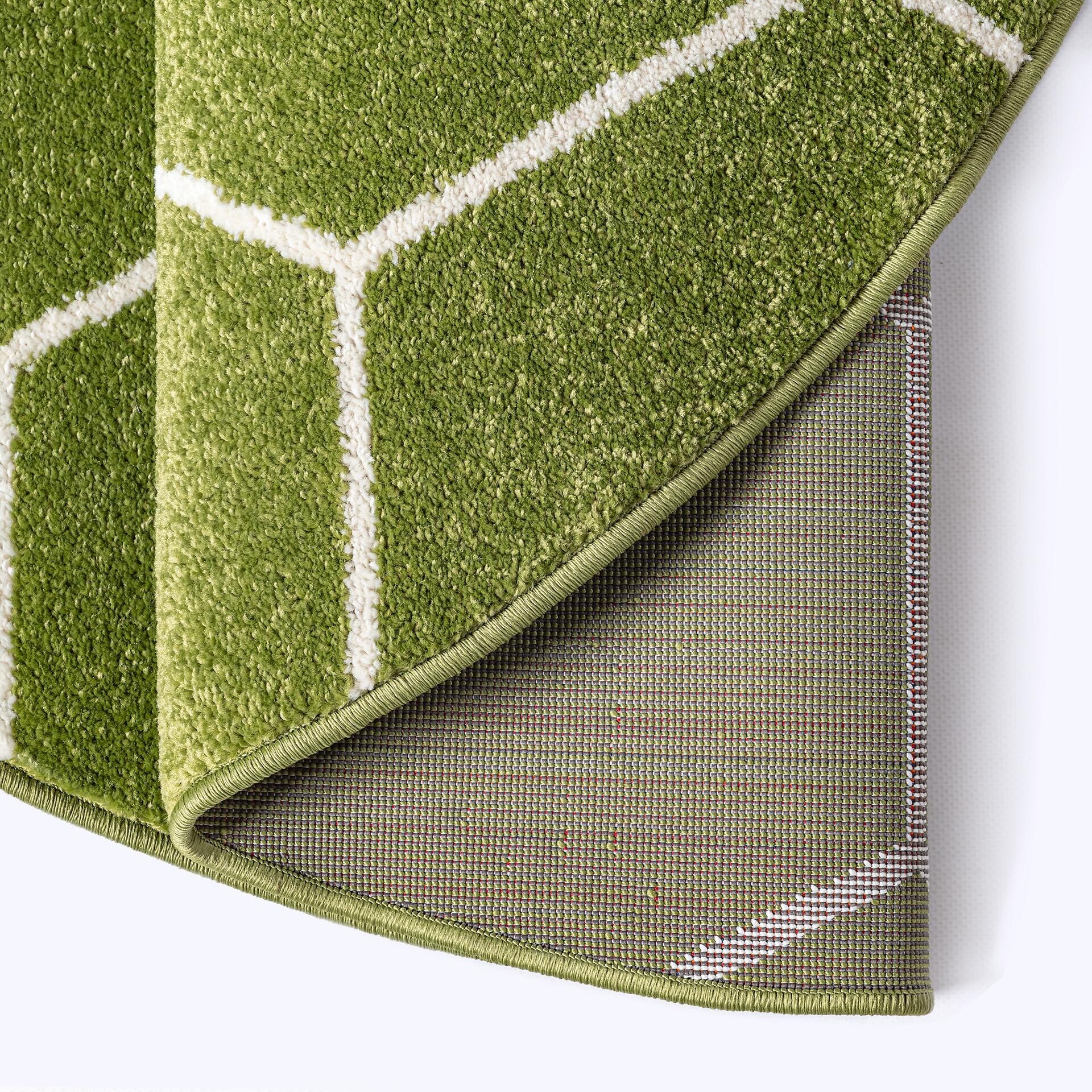 Sanat Teppich Trellis grün B/L: ca. 150x150 cm