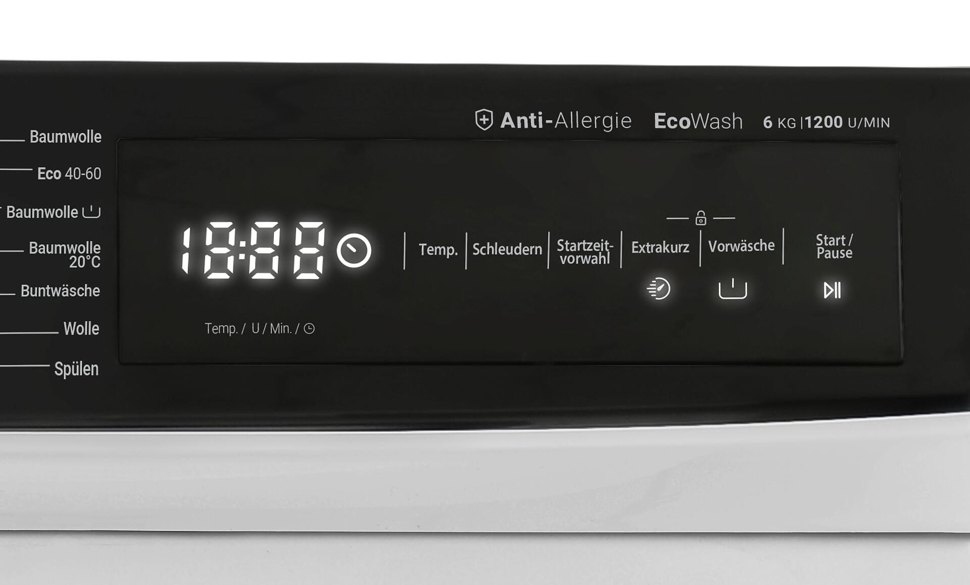 Daewoo Waschmaschine WM612T2TWB0DE weiß B/H/T: ca. 60x85x50 cm ca. 6 kg