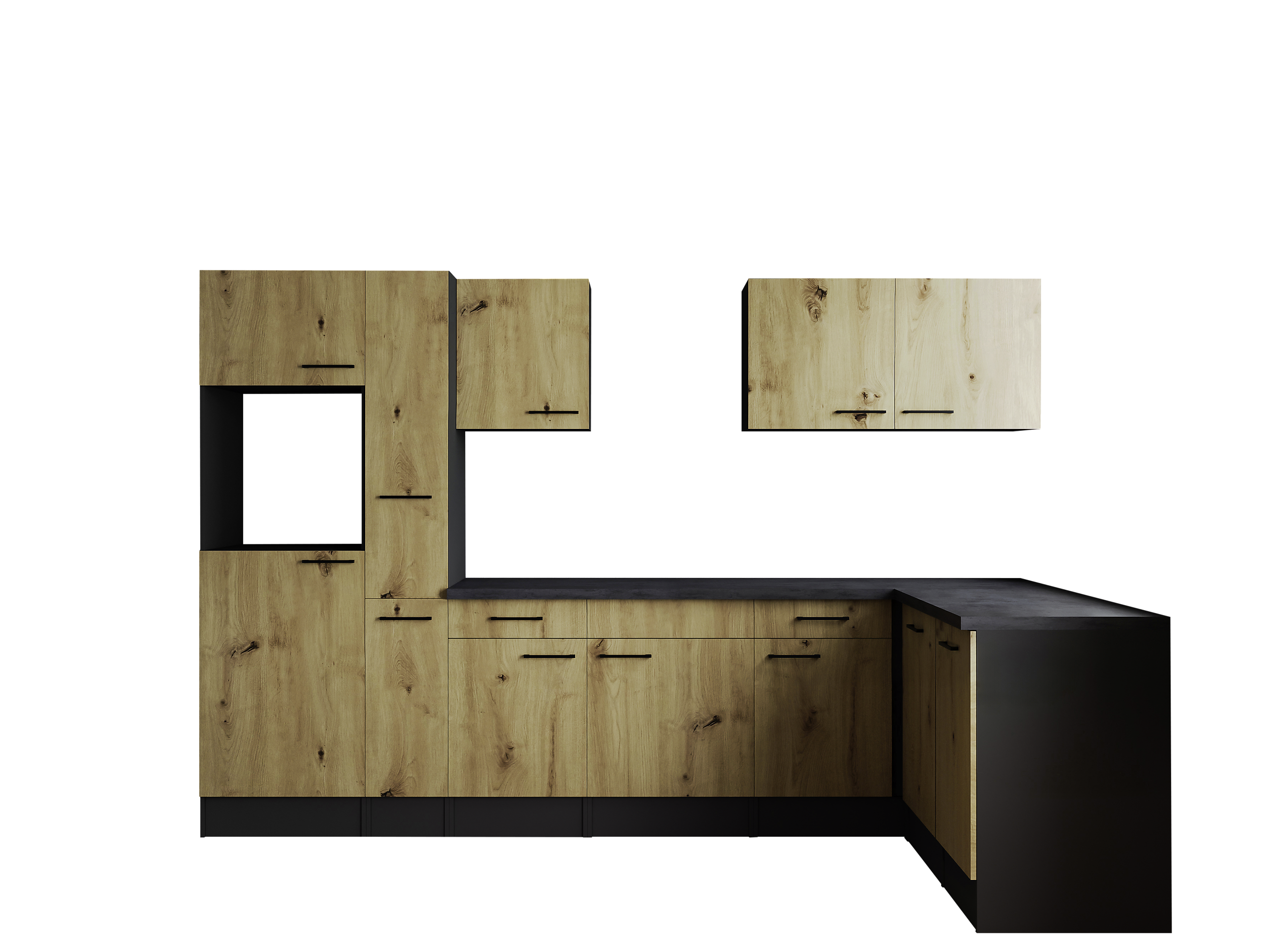 Winkelküche Oliver B/H/T: ca. 310x205x172 cm