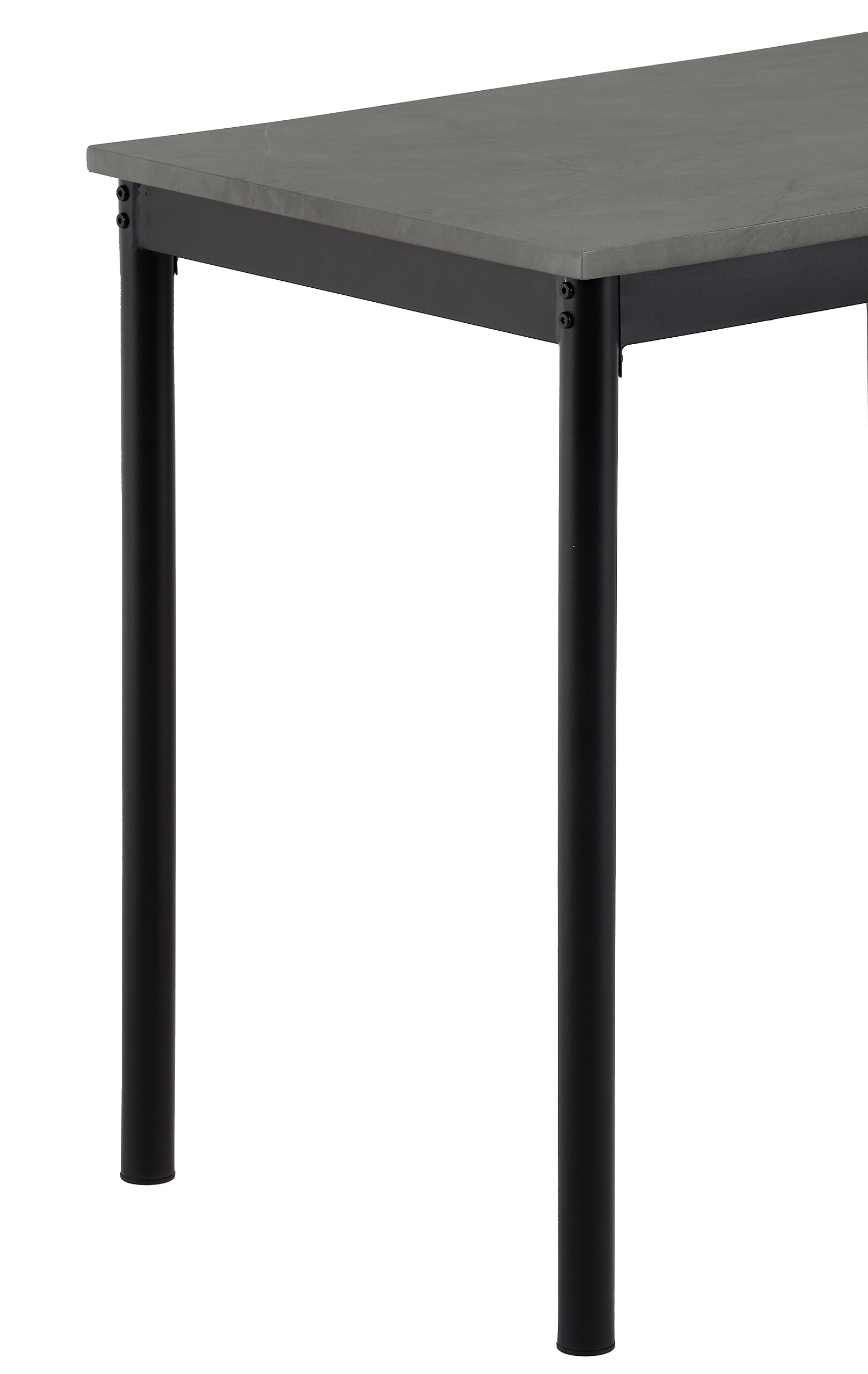 Küchentisch Beton Optik Holzwerkstoff B/H/T: ca. 75x74x55 cm