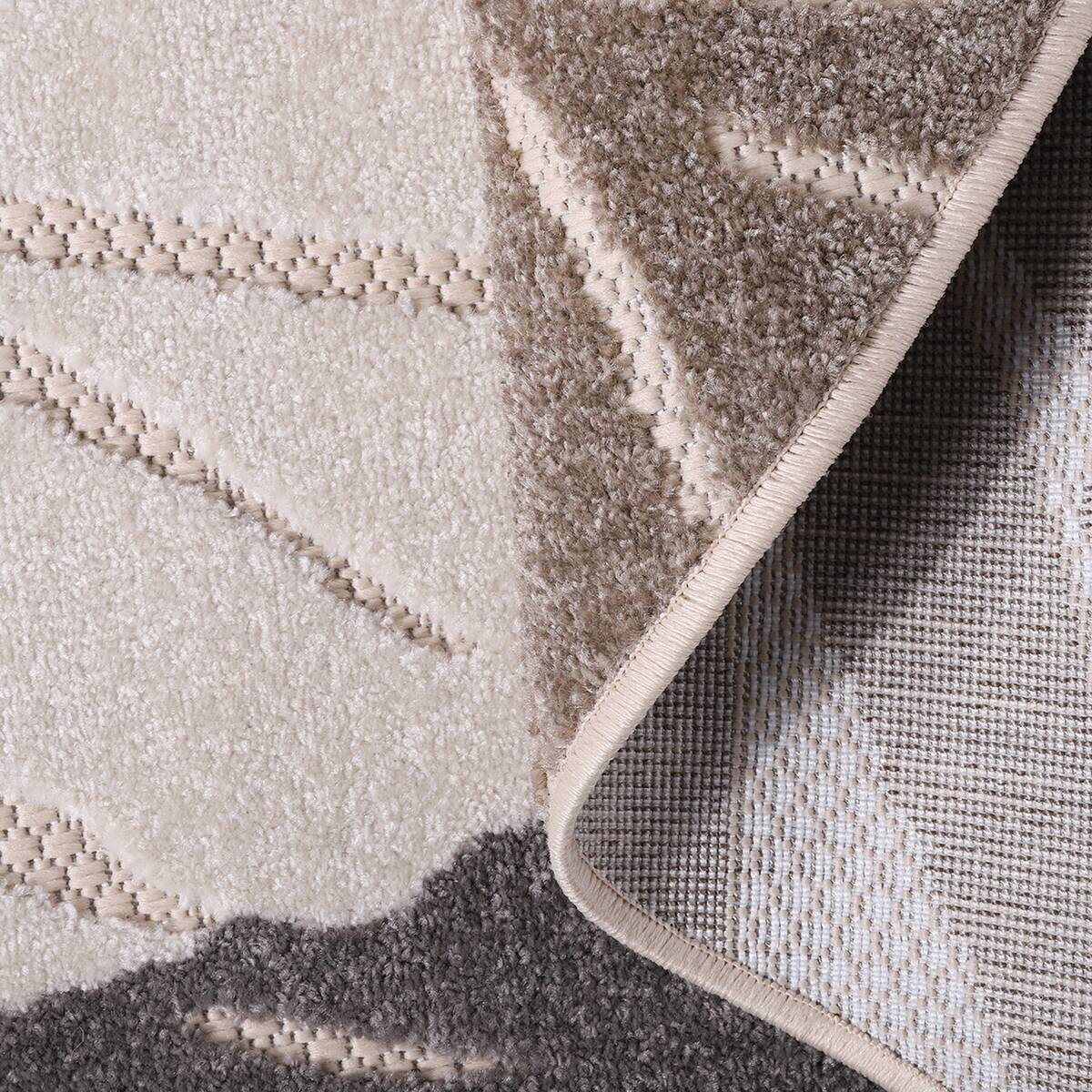 Sanat Outdoorteppich FLORAL beige B/L: ca. 200x200 cm