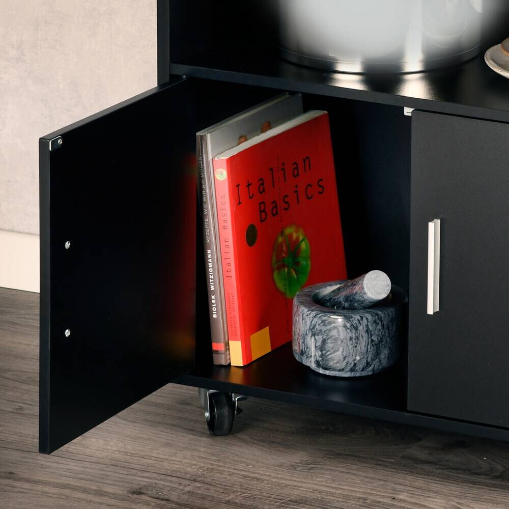 Kesper Küchenwagen grau Spanplatte B/H/T: ca. 75x88x40 cm