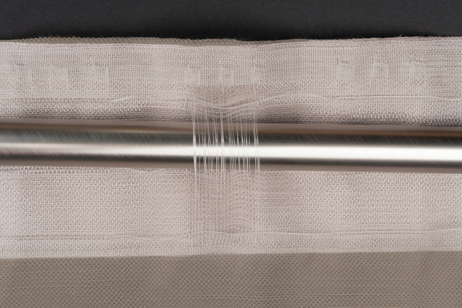 Kombivorhang 2er Pack Balance taupe B/L: ca. 135x300 cm