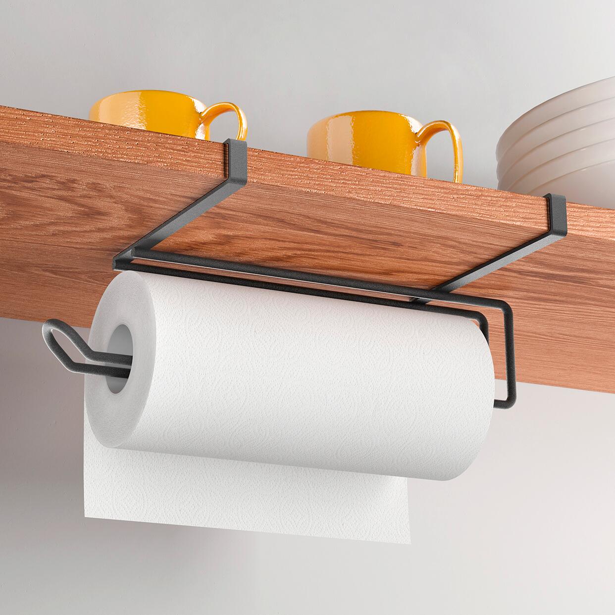 Metaltex Haushaltshelfer mattschwarz Metall B/H/L: ca. 18x10x35 cm