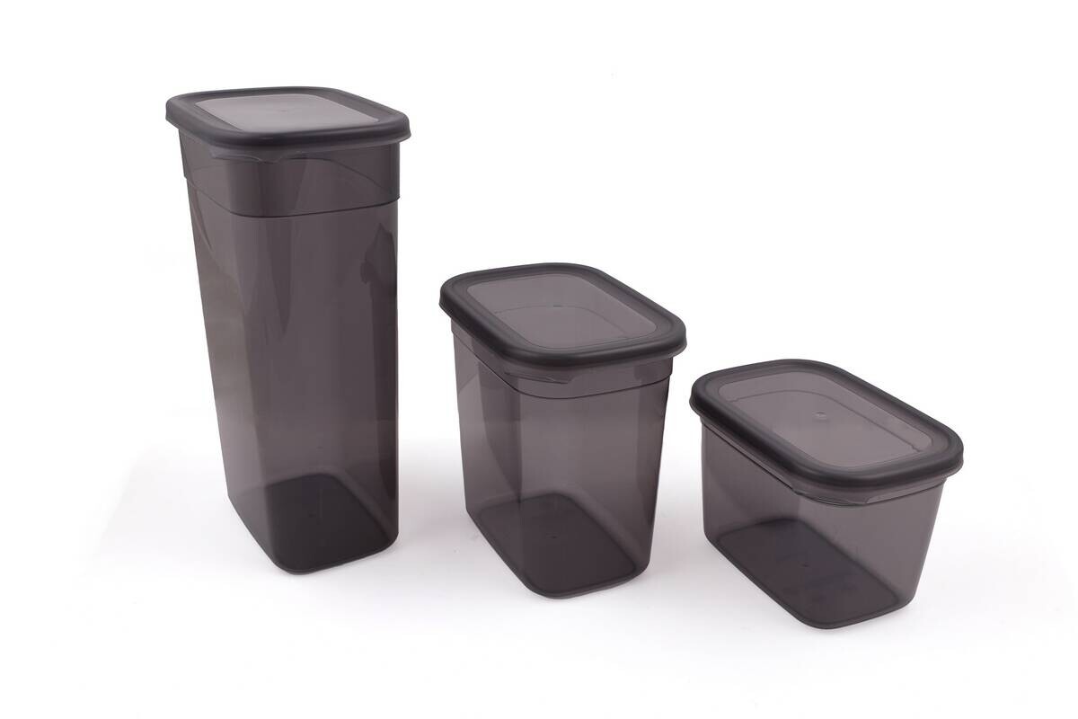 HermiaConcept Frischhaltebox-Set Marrakech 24-tlg. anthrazit