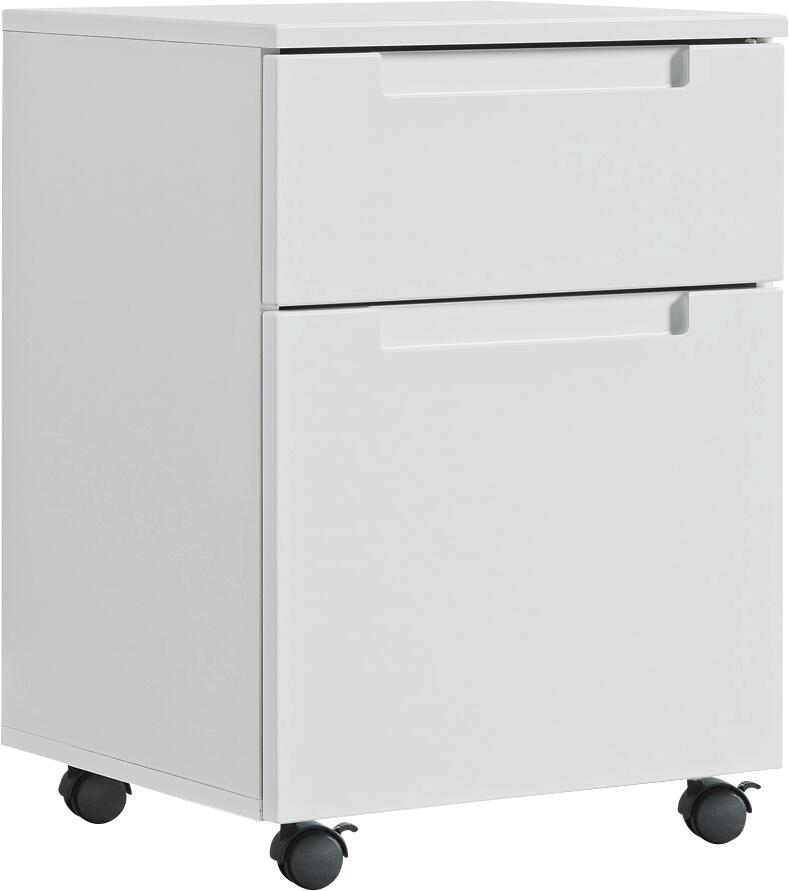 Rollcontainer Mailand weiß B/H/T: ca. 42x60x42 cm