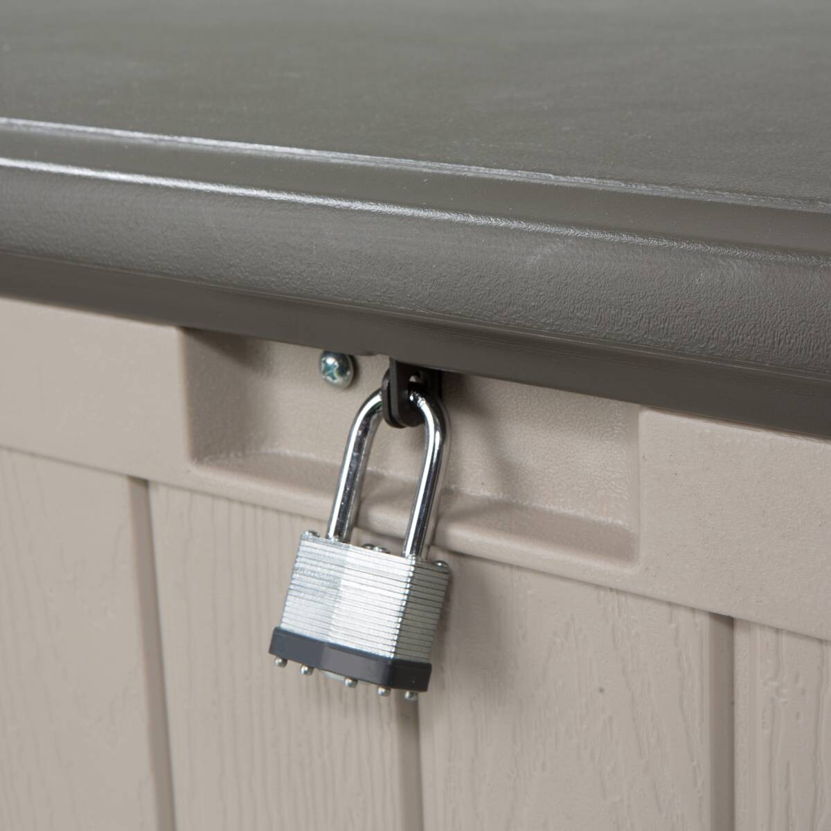 Lifetime Kissenbox Harmony 440L Lichtgrau Kunststoff B/H/T: ca. 128x67x64 cm