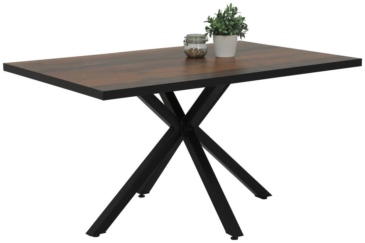Essgruppe Cleo I grau Holzwerkstoff B/H/T: ca. 140x76x90 cm
