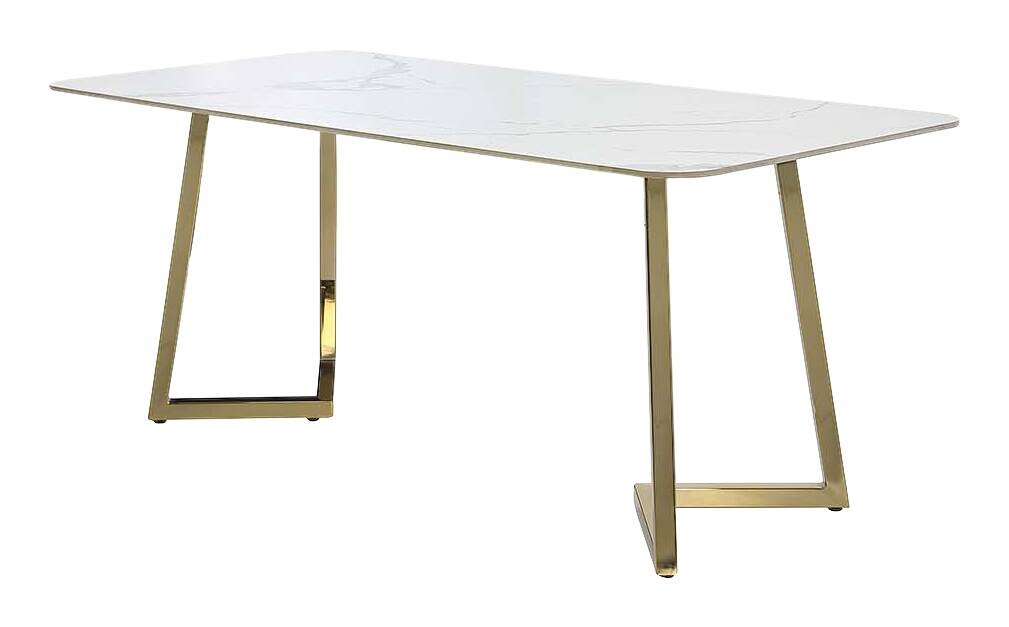 Esstisch weiß Keramik Optik B/T: ca. 180x90 cm