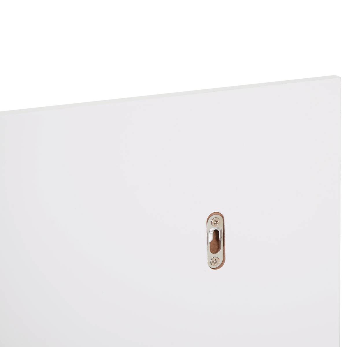 Badspiegel 834-207 weiß B/H/T: ca. 60x48x10 cm