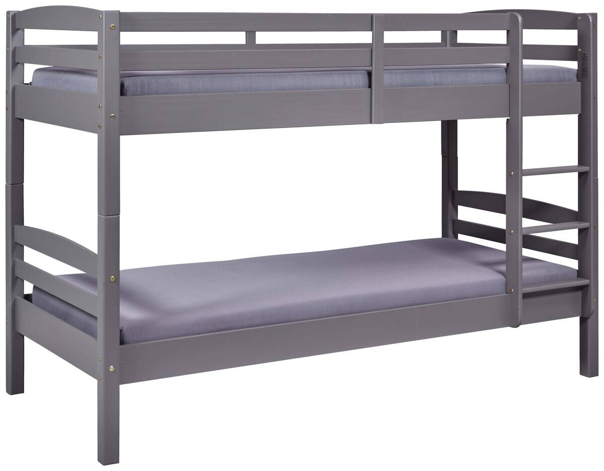 Etagenbett Lavius grau