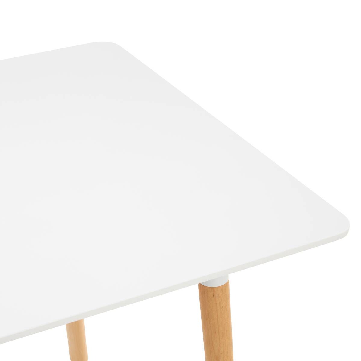 Esstisch BENNY weiß matt B/H/T: ca. 140x75x80 cm