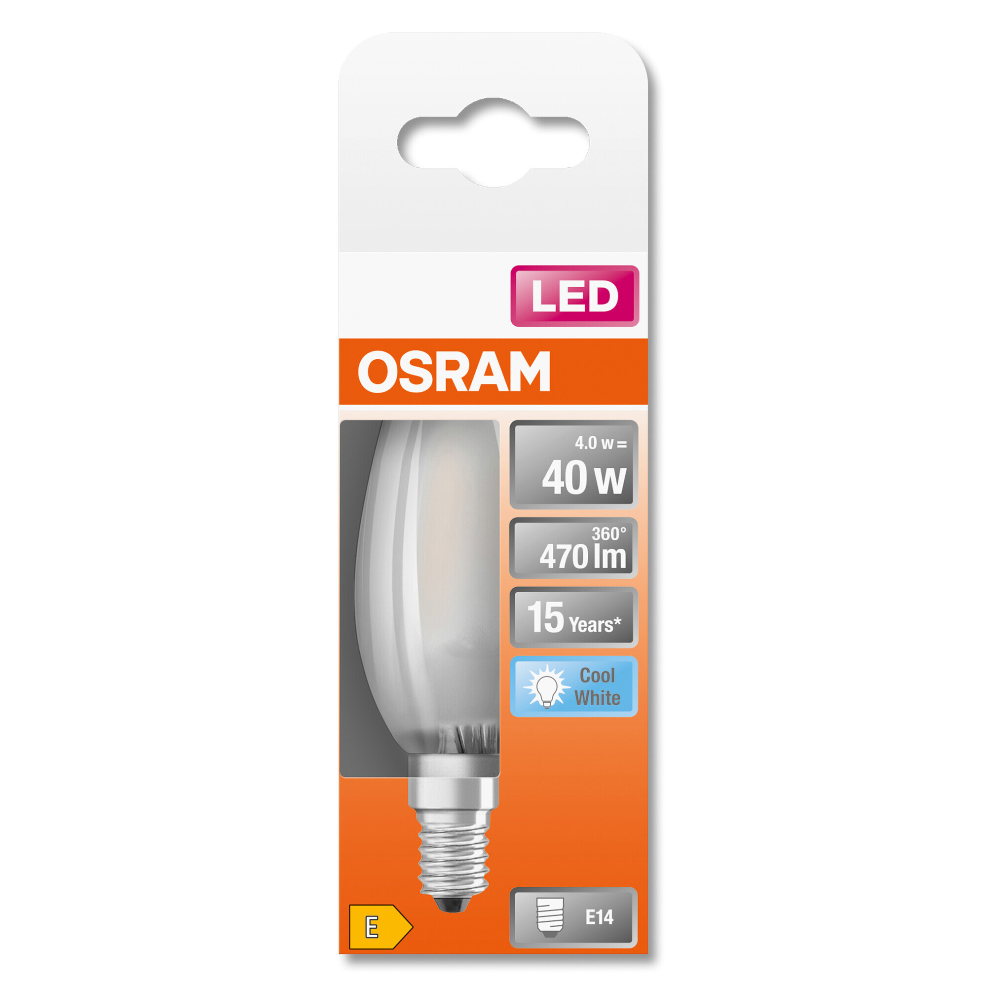 OSRAM Kerzenlampe E14