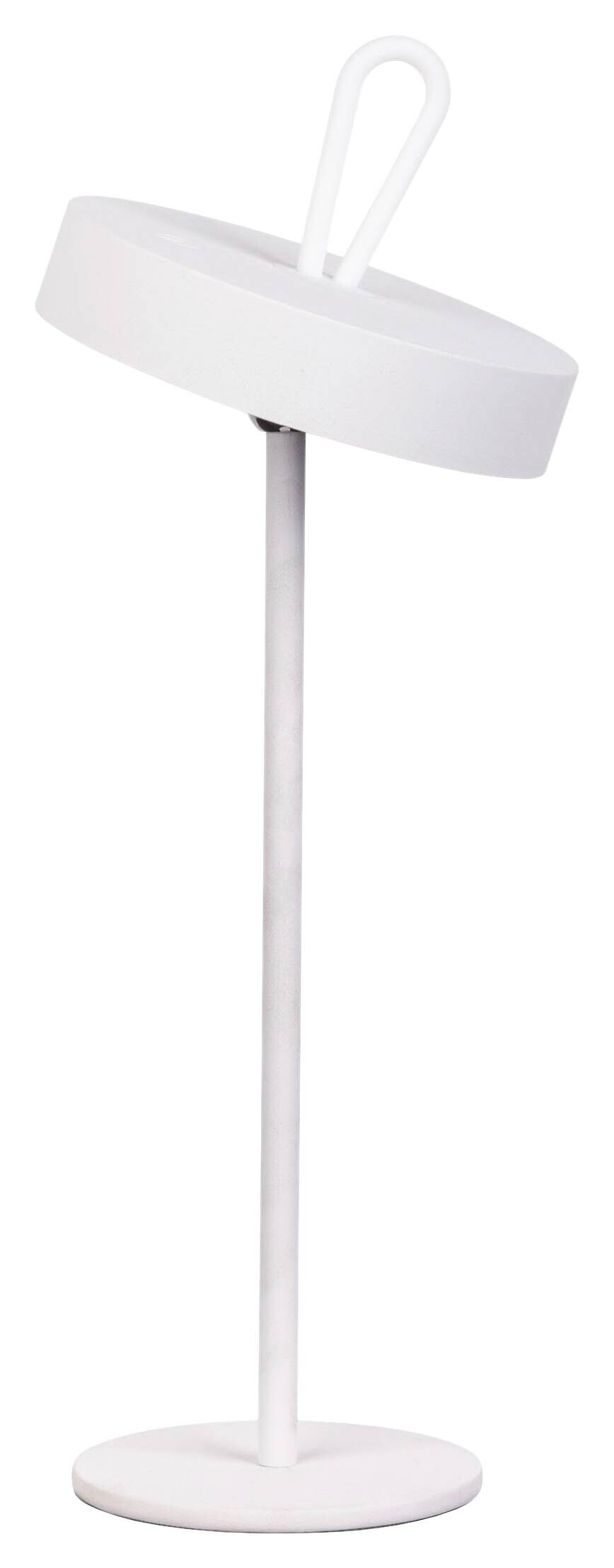 Näve Leuchten Tischleuchte 5315323 weiß Metall Kunststoff B/H/T: ca. 12,5x35x12,5 cm 1 Brennstellen