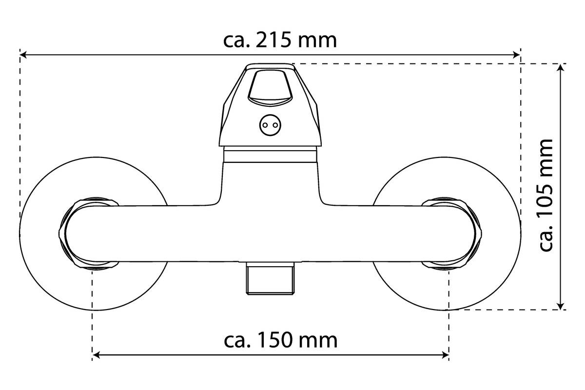 Duscharmatur Speed Chrom