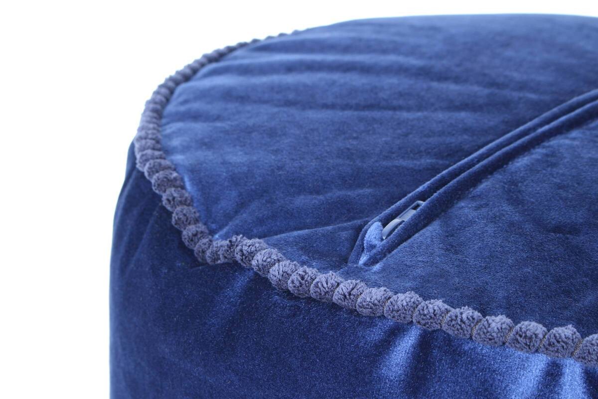 360 Living Hocker Taj Mahal 100 blau H/D: ca. 32x47 cm