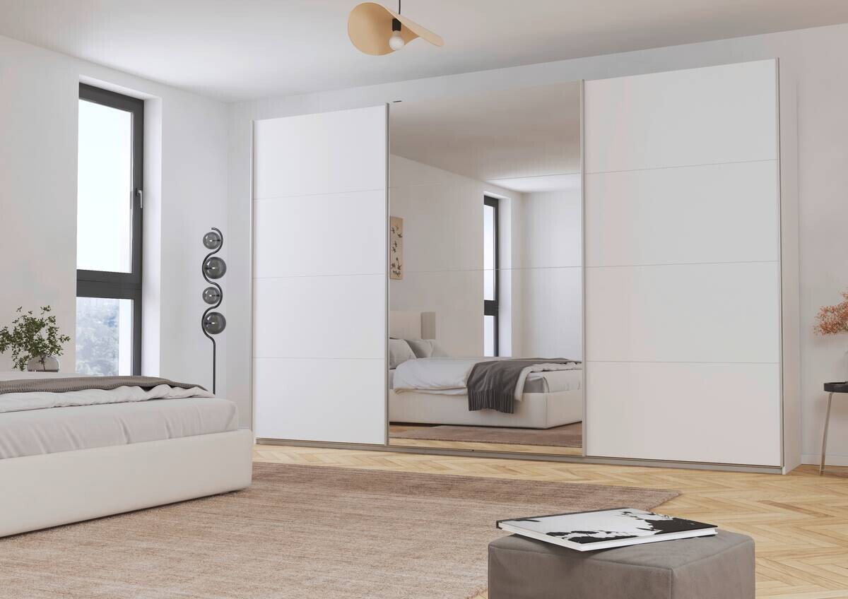 Kleiderschrank Kulmbach Alpinweiß B/H/T: ca. 360x229x62 cm