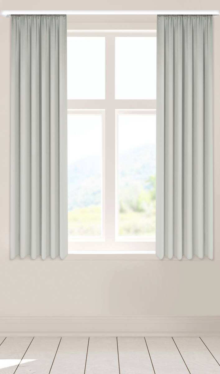 POCOline Verdunklungsvorhang Juna kitt B/L: ca. 135x175 cm