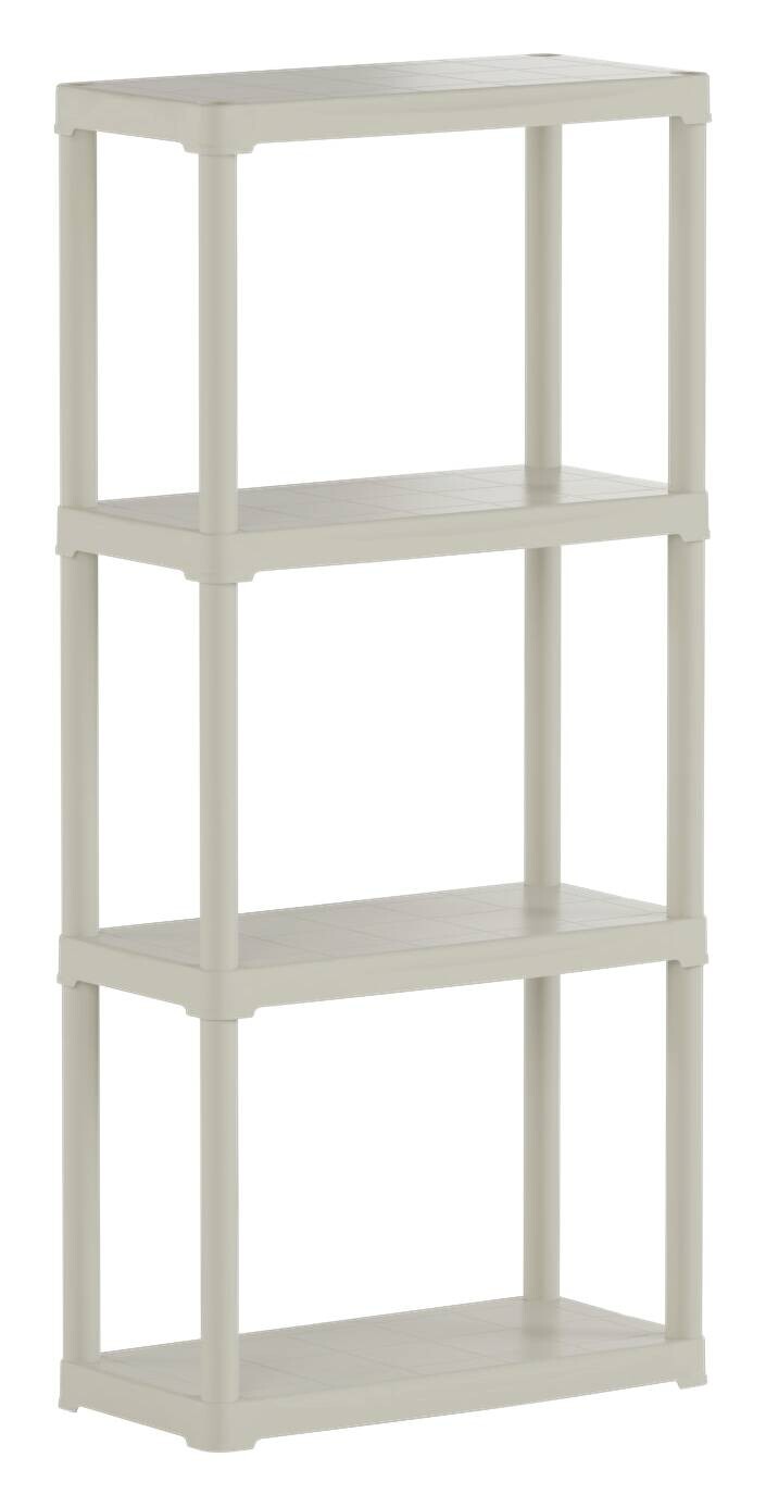 Artplast Kunststoffregal Tempo creme Polypropylen B/H/L: ca. 30x133x60 cm