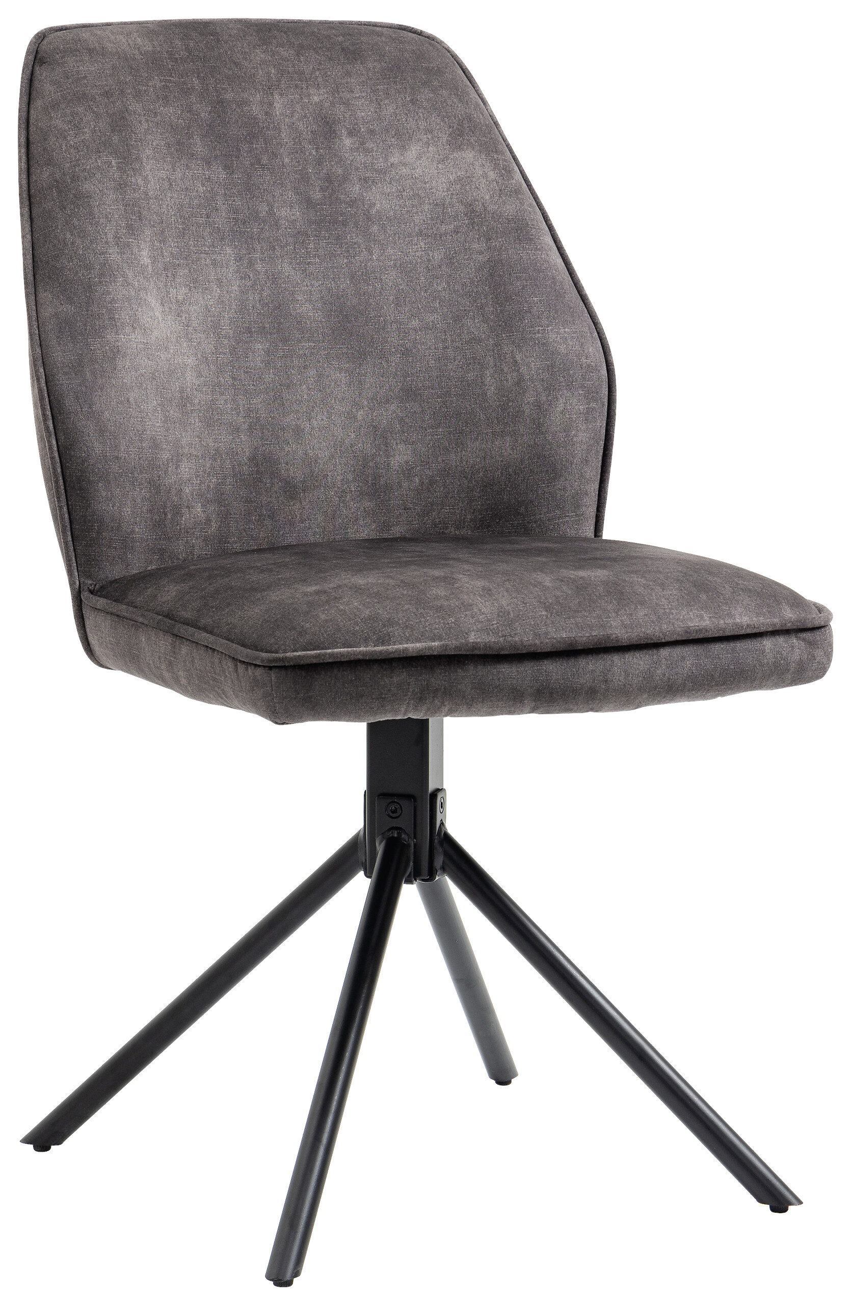 Stuhl Mailand anthrazit Microfaser