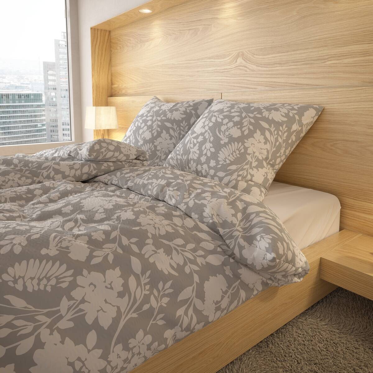 Microfaser Bettwäsche Seersucker