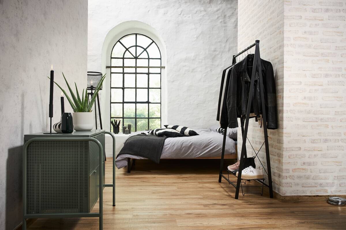 A.S.Creation Vliestapete rot grau B/H/D: ca. 53x1005x8,5 cm