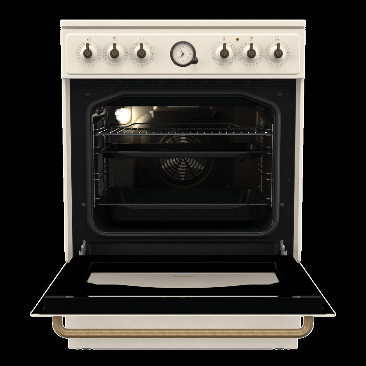 Gorenje Stand-Elektroherd GECS6B70CLI beige B/H/T: ca. 60x85x60 cm