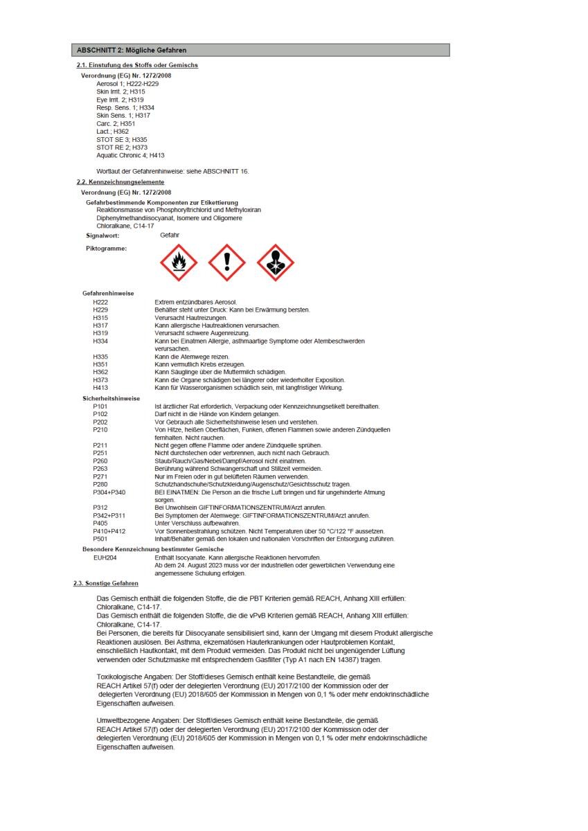 Clever Sparen Montageschaum ca. 0,5 l