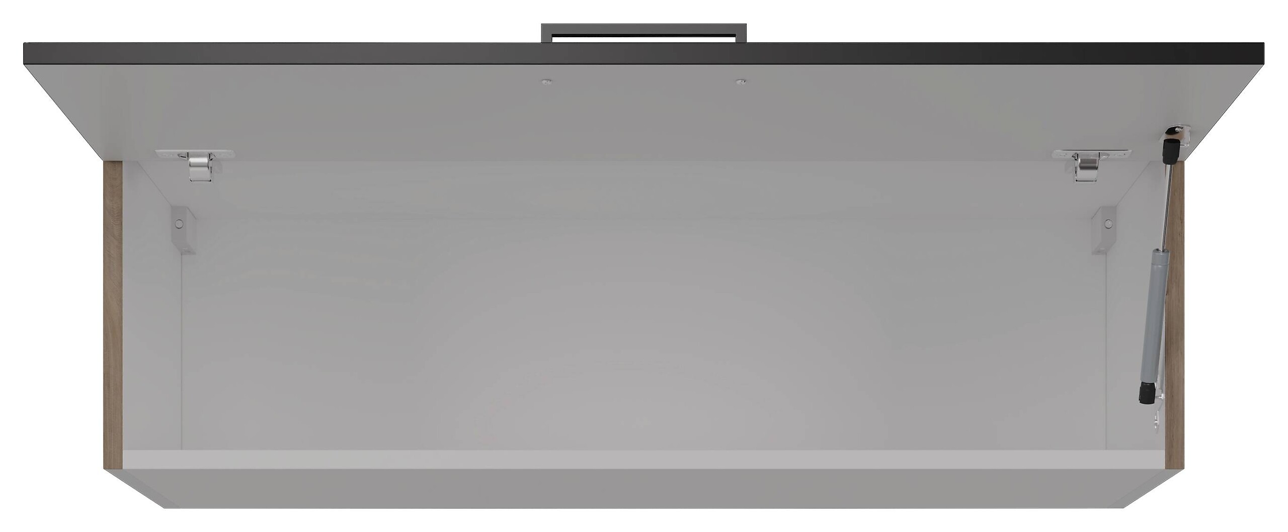 Hängeschrank Capri schwarz matt B/H/T: ca. 100x32x32 cm