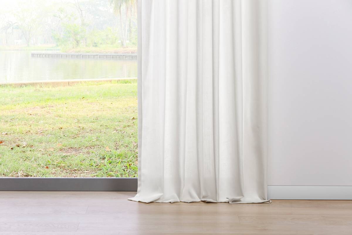 Kombivorhang MOOD weiß B/L: ca. 135x245 cm