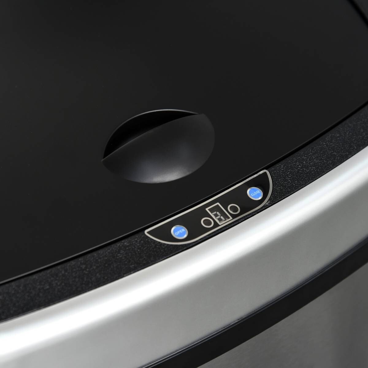 HOMCOM Abfalleimer silber B/H/L: ca. 28,9x68x40,9 cm