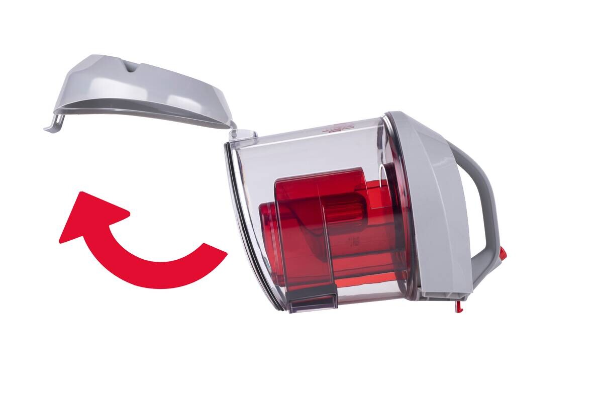 Dirt Devil Bodenstaubsauger DD2503 weiß rot