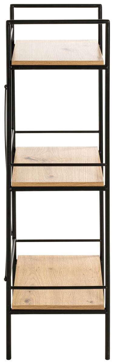 Regal  Eiche Nachbildung schwarz B/H/T: ca. 34x96x27 cm