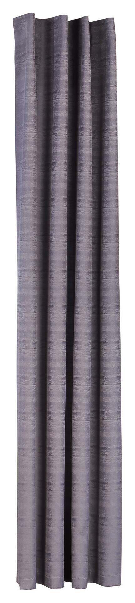 ACUS design collection Ösenvorhang Turin grau B/L: ca. 140x245 cm
