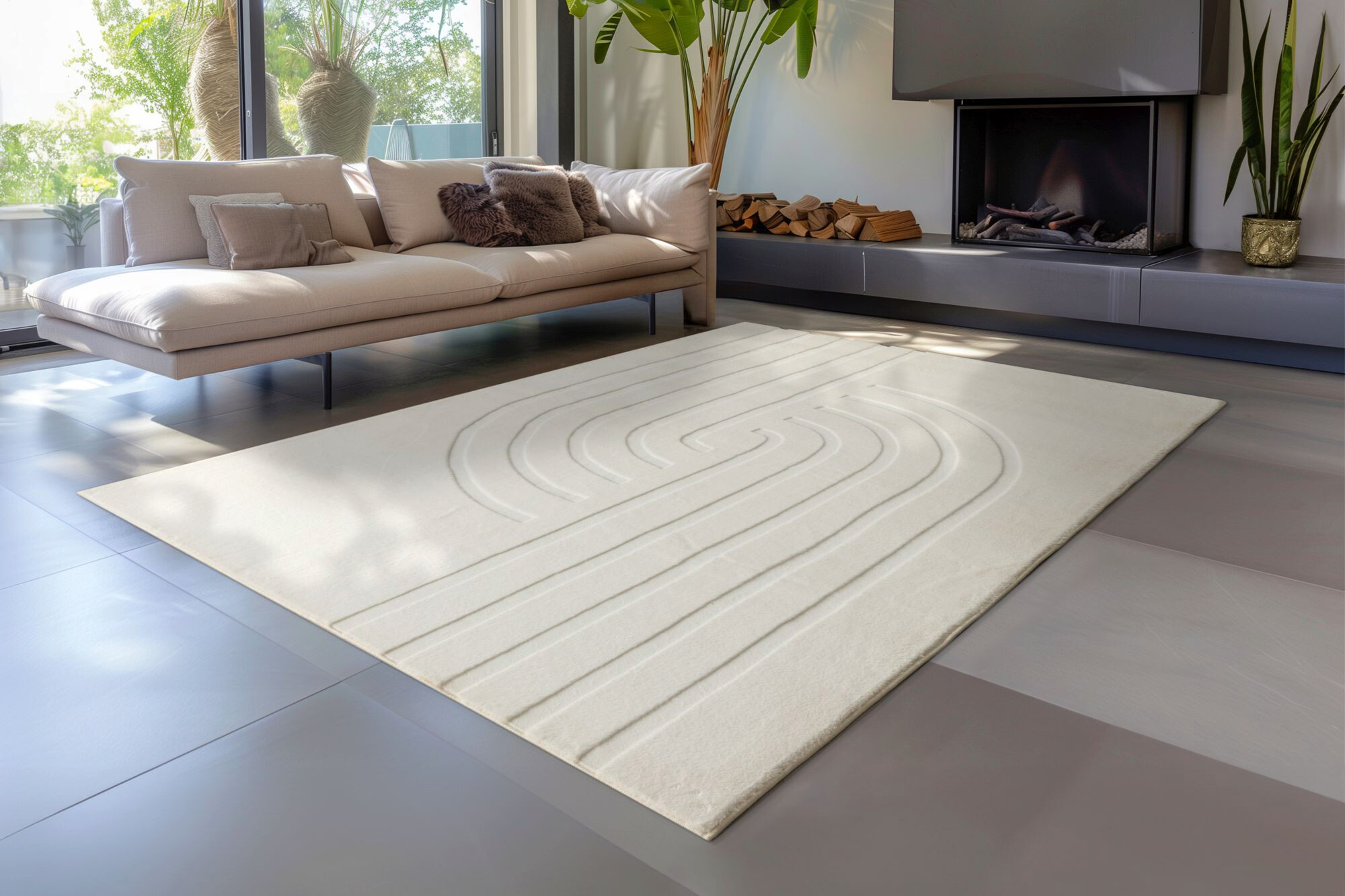 Obsession Teppich Zen Deluxe creme B/H/L: ca. 200x20x290 cm Obsession Teppich Zen Deluxe creme B/H/L: ca. 200x20x290 cm