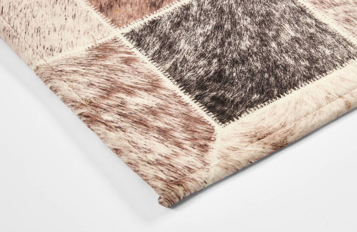 Fellimitat Maverick beige B/L: ca. 120x170 cm