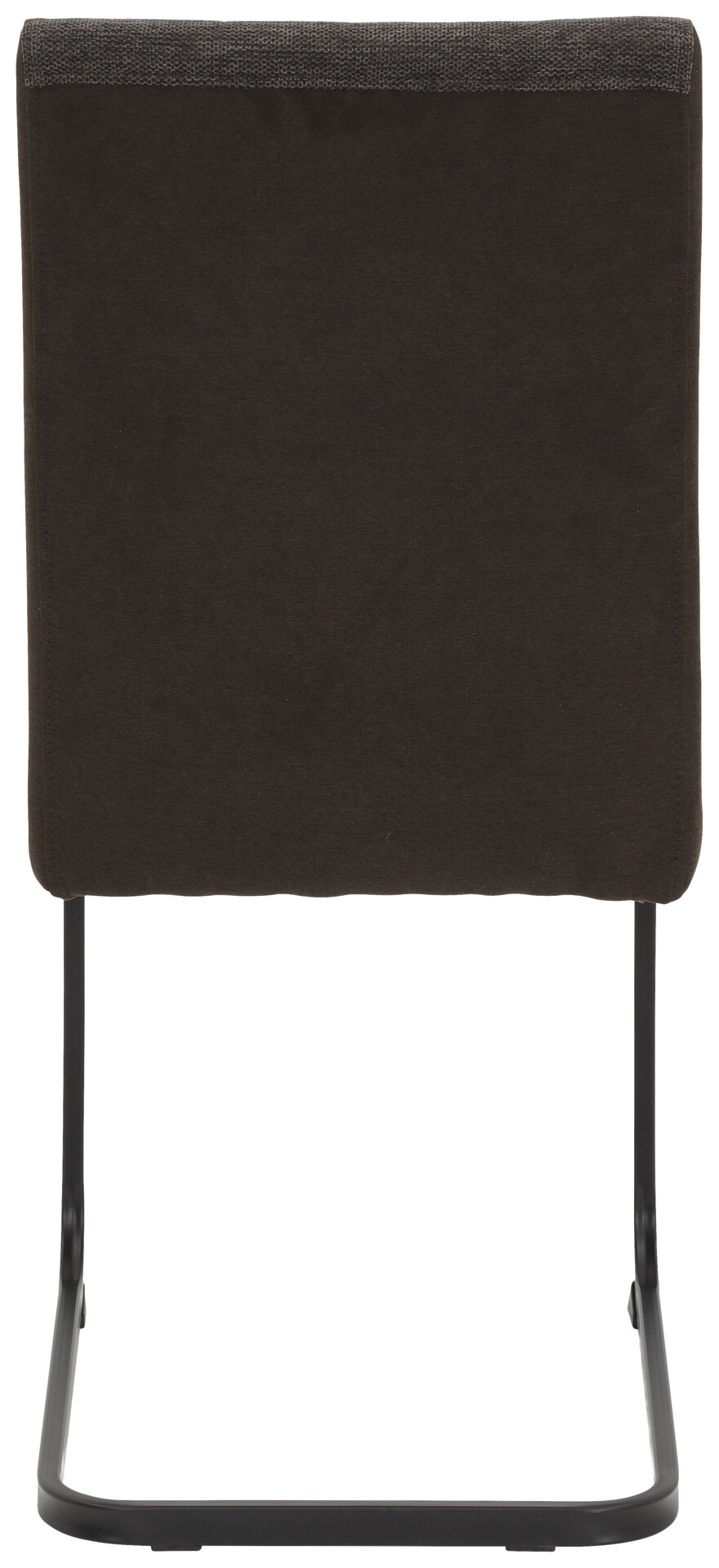 Stuhl 2er Set LINN braun Webstoff B/H/T: ca. 43x92x52 cm