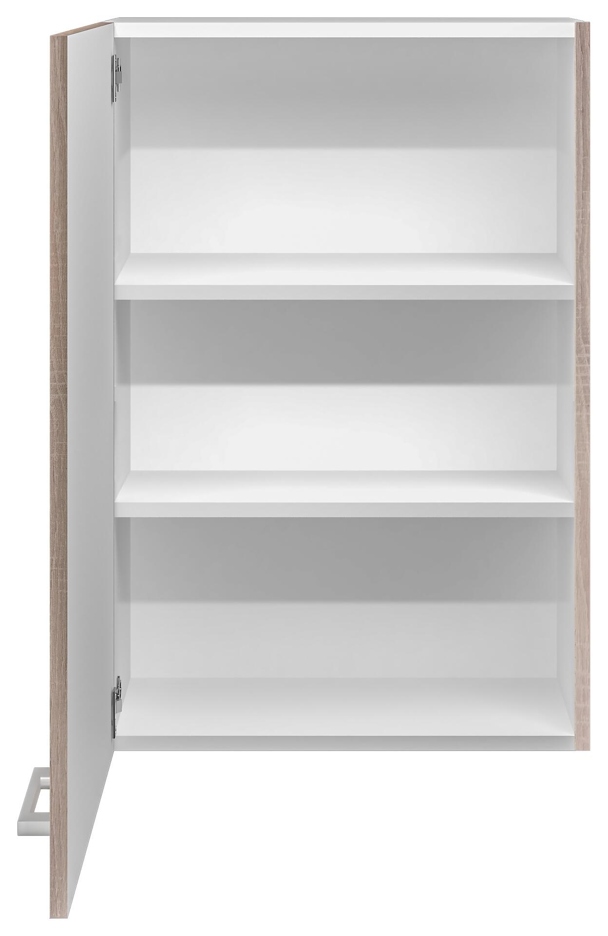 Hängeschrank Samoa weiß Eiche Nachbildung B/H/T: ca. 60x89x32 cm Hängeschrank Samoa weiß Eiche Nachbildung B/H/T: ca. 60x89x32 cm