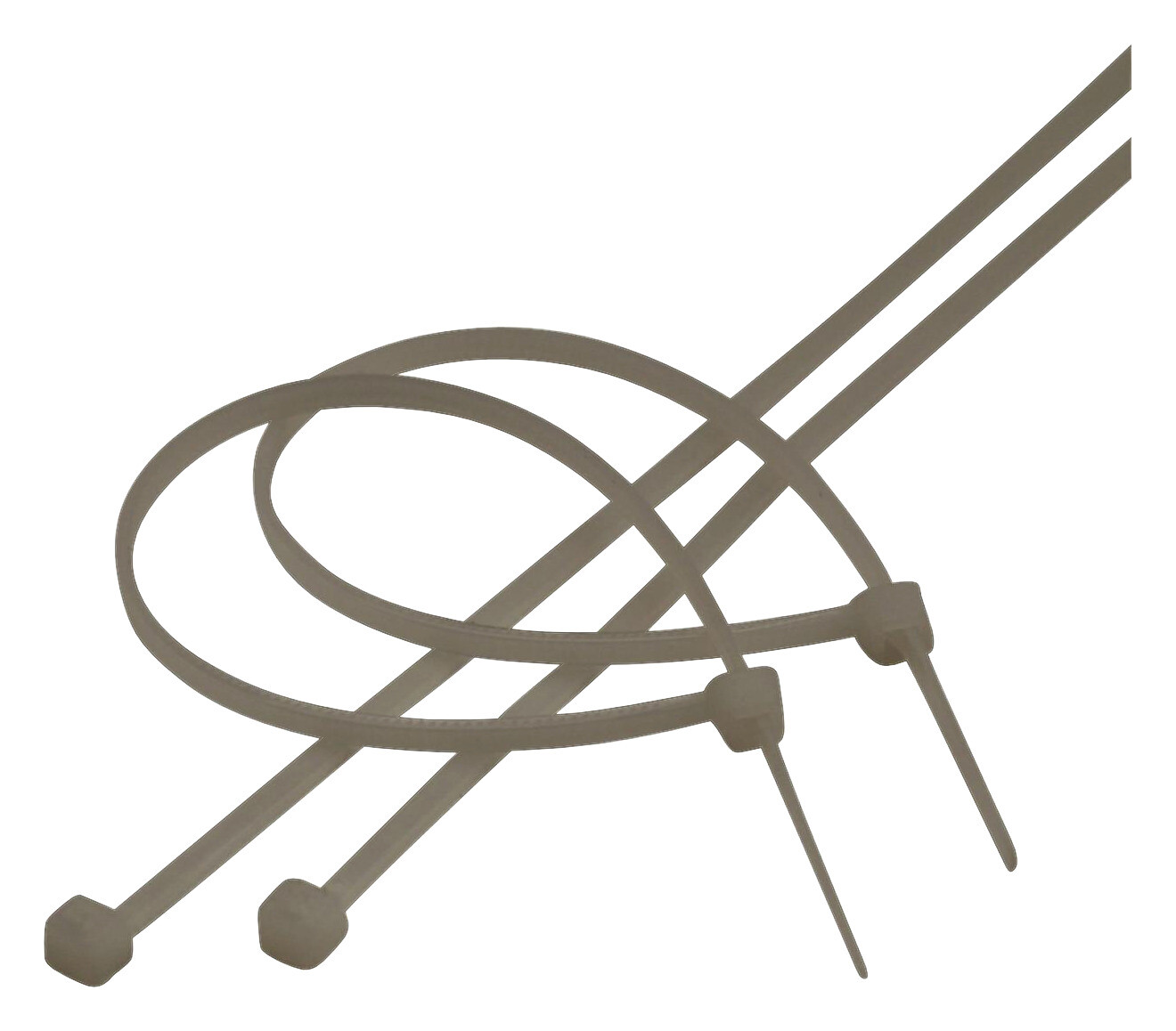 Unitec Kabelbinder natur 100 tlg.