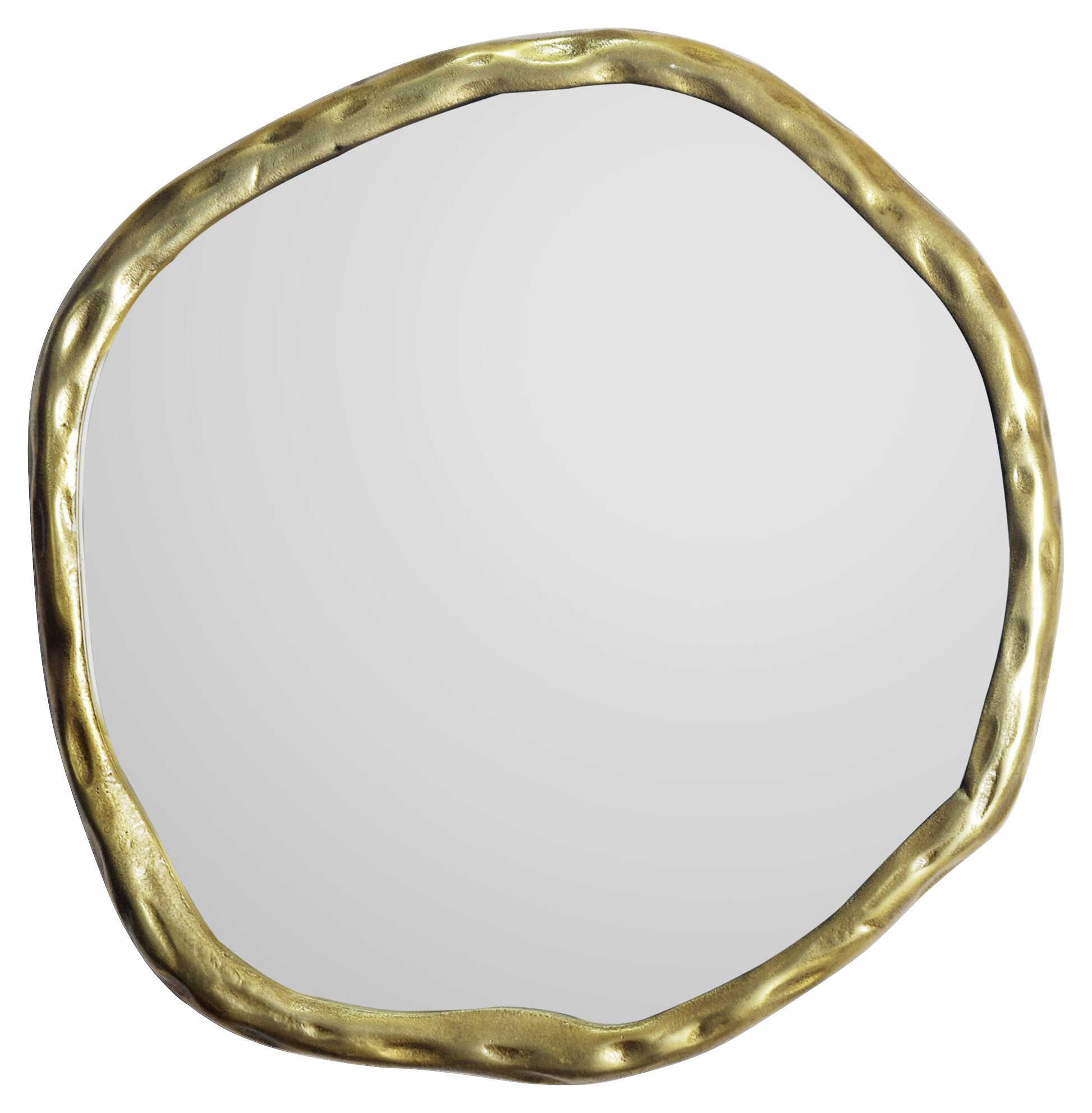 Wohnling Wandspiegel gold Metall T/D: ca. 3x60 cm