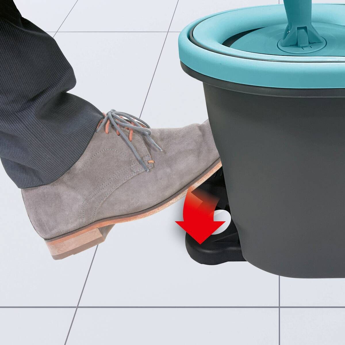 CLEANmaxx Wischmoppset türkis