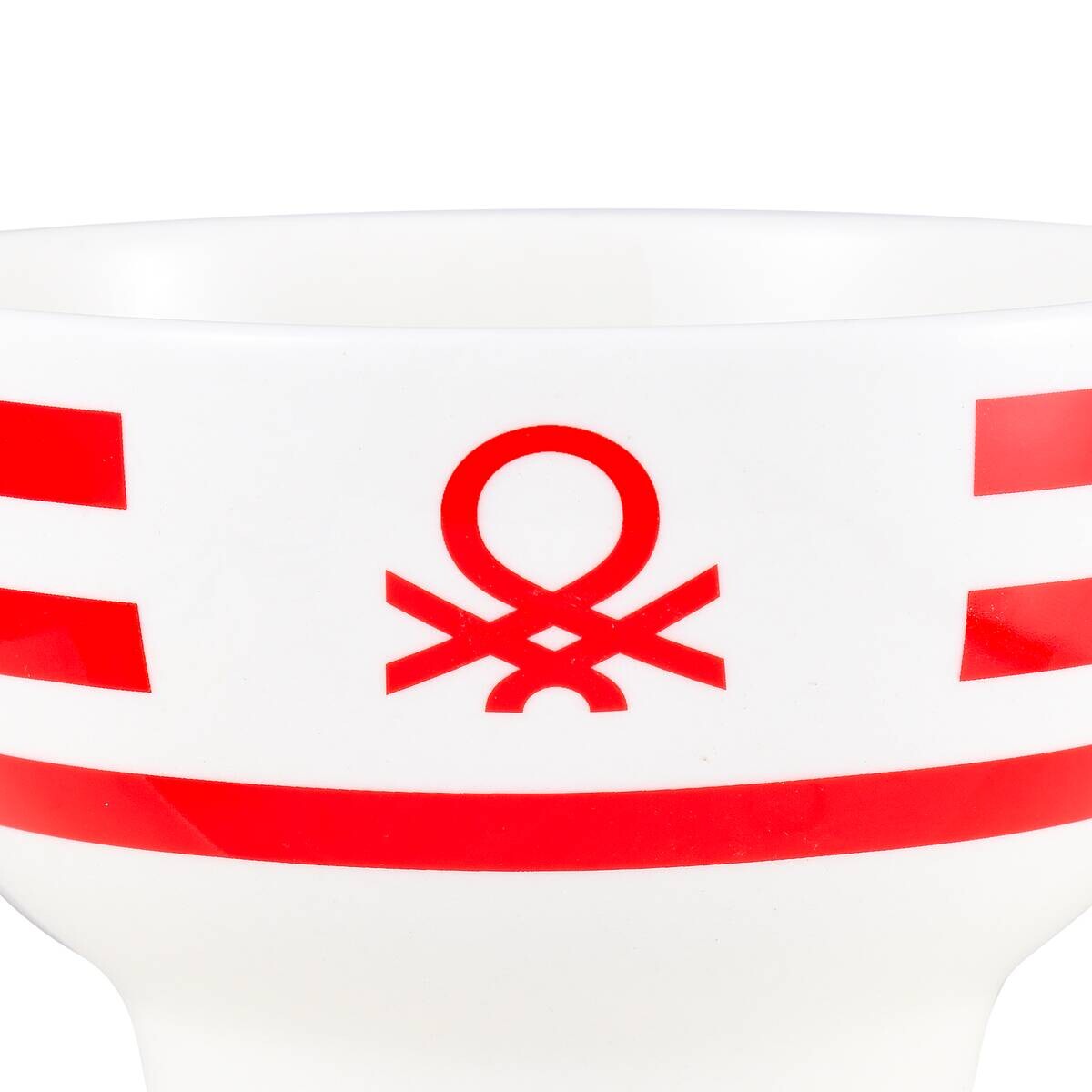 BENETTON Mehrzweckschalenset Rainbow rot Keramik H/D: ca. 6x14 cm