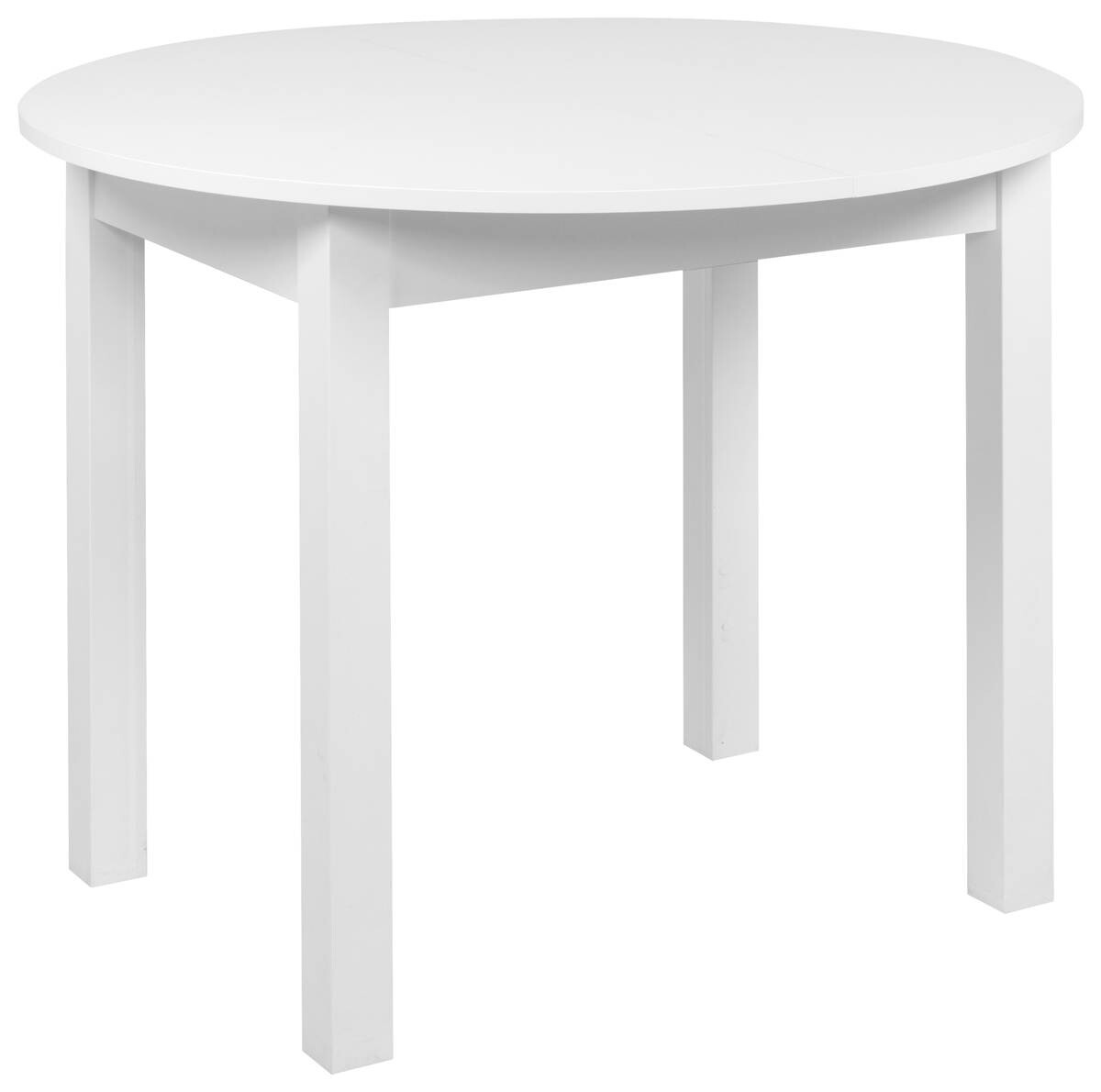 Esstisch Coburg weiß B/H/T/D: ca. 100x76x100x100 cm Esstisch Coburg weiß B/H/T/D: ca. 100x76x100x100 cm