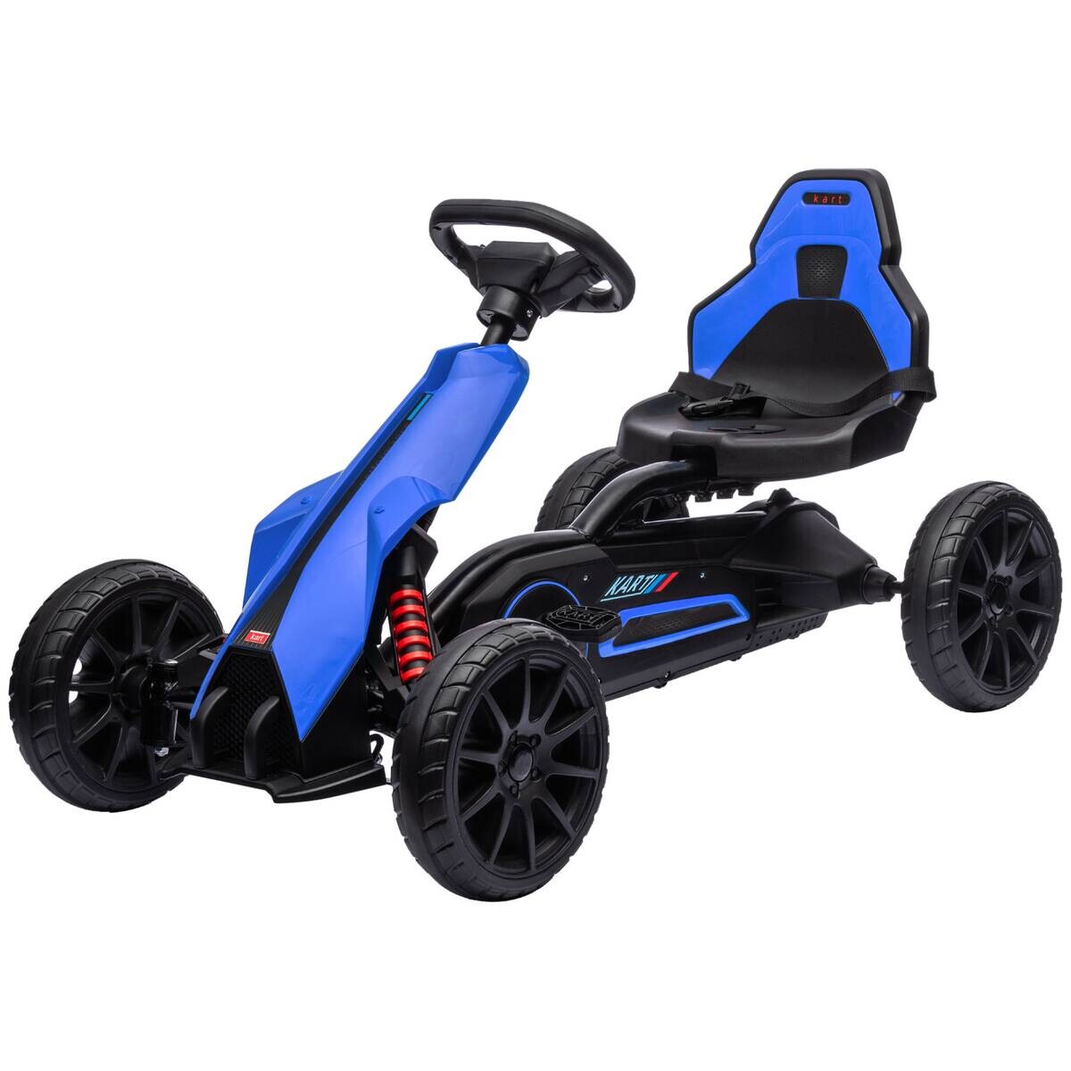 HOMCOM Go Kart blau B/H/L: ca. 58x58,5x100 cm