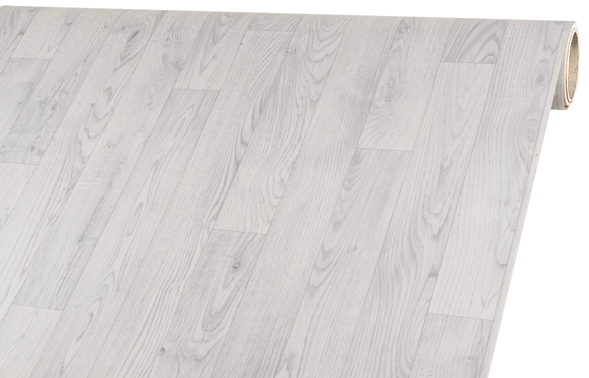 Vinylboden Novo weiß Eiche B: ca. 400 cm pro m²