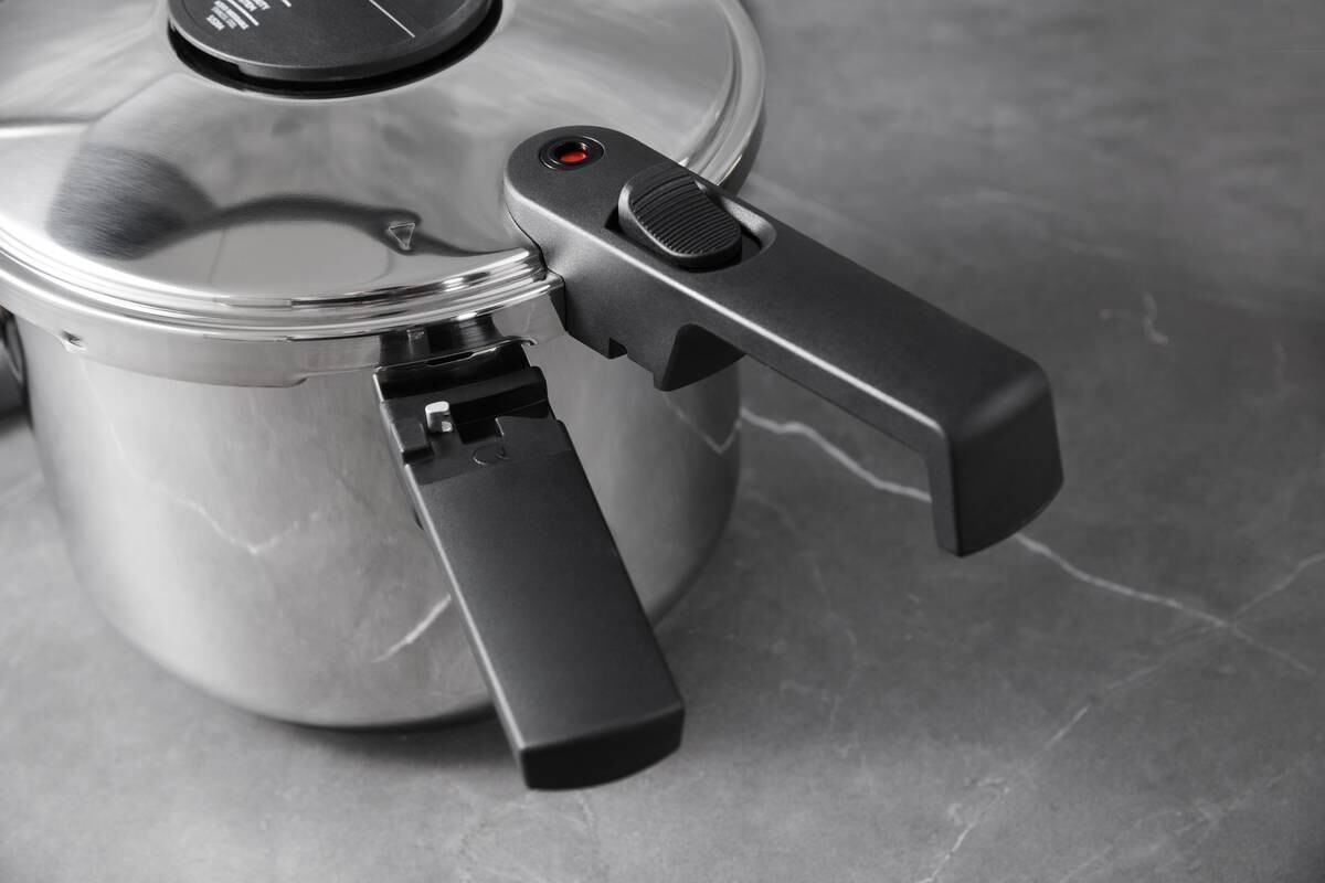 PYREX Schnellkochtopf Grace silber Edelstahl