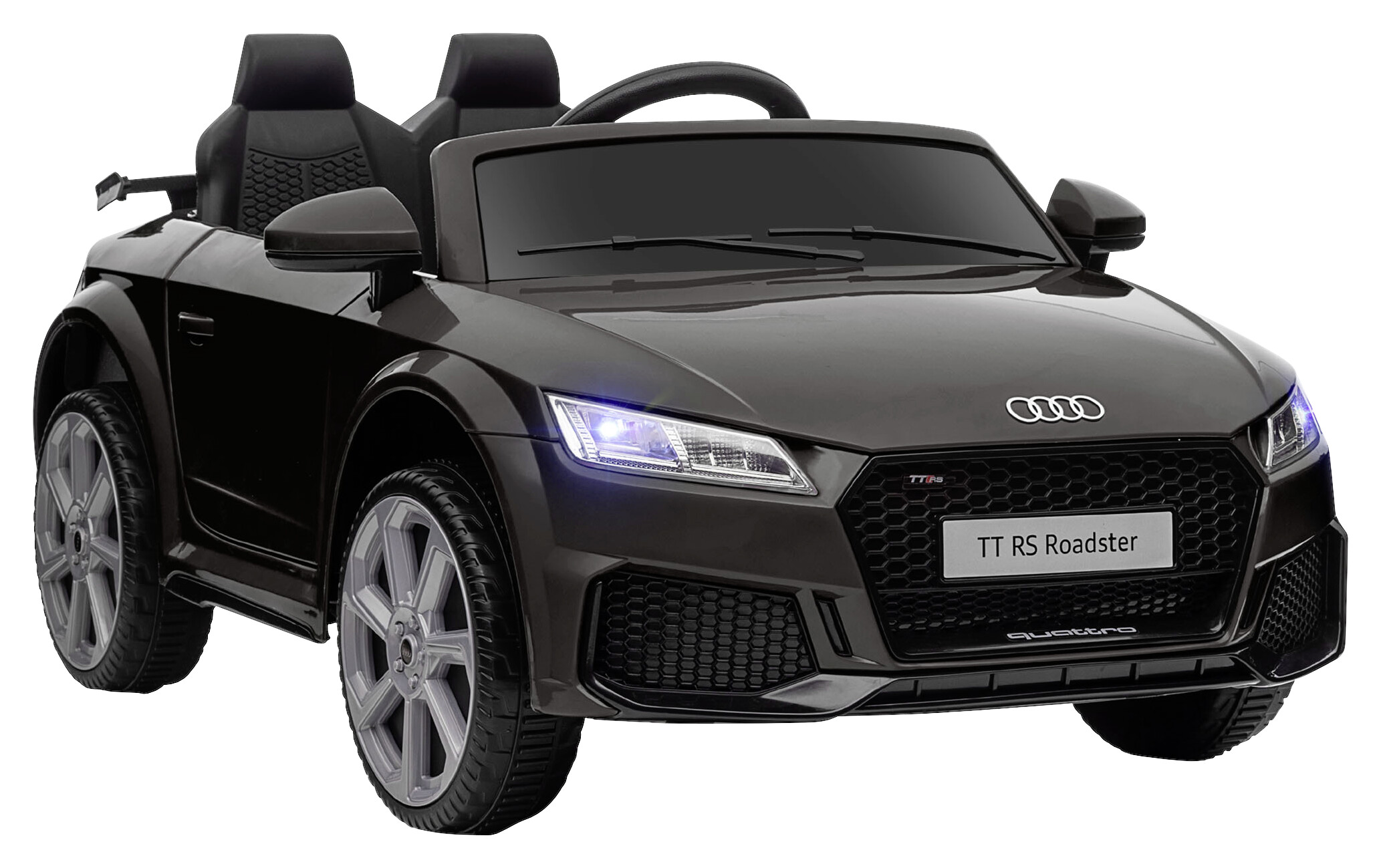 HOMCOM Kinder-Elektroauto schwarz B/H/L: ca. 60x44x102 cm