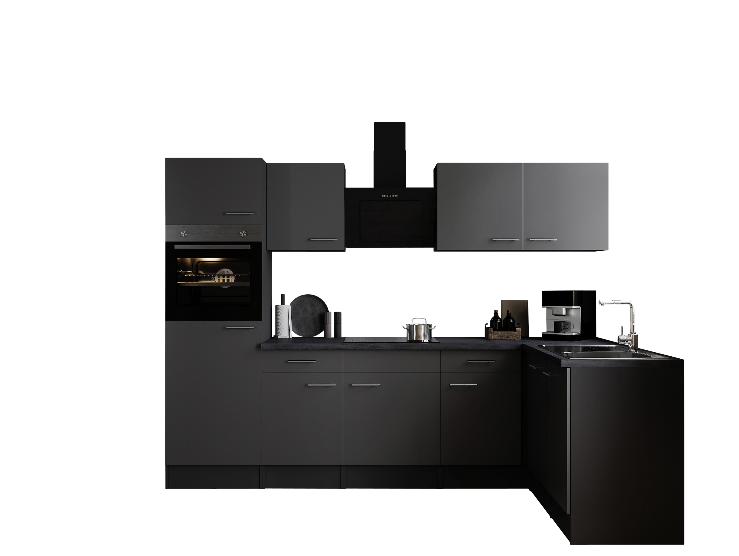 Winkelküche Oliver B/H/T: ca. 280x205x172 cm