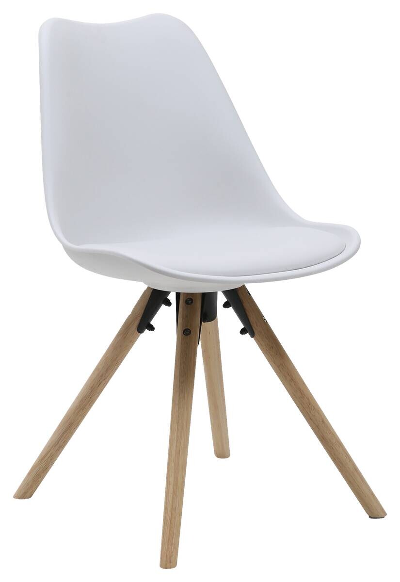 Stuhl Bela weiß Kunststoff B/H/T: ca. 48x83,5x57 cm